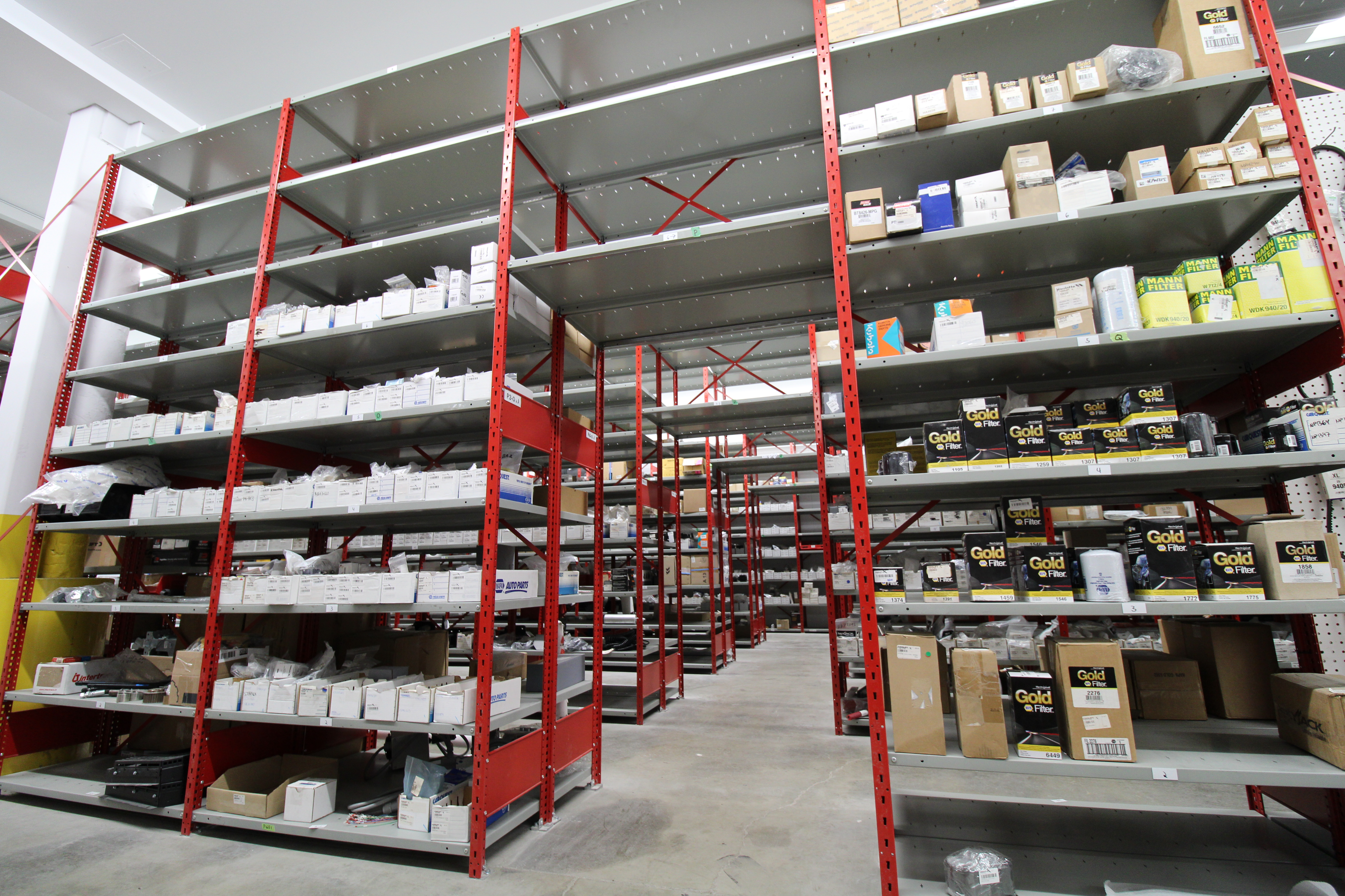 Parts inventory